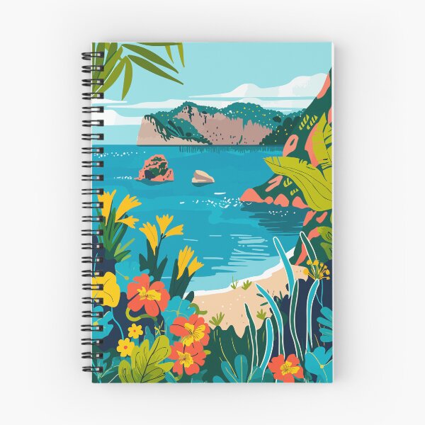 Item preview, Italy Art Aeolian Islands Illustration designed and sold by LVTFCOarts.