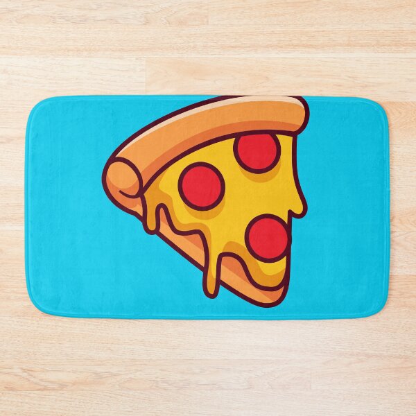 Item preview, Slice of Pizza Floating Cartoon Vector Icon Illustration designed and sold by hjian8219.