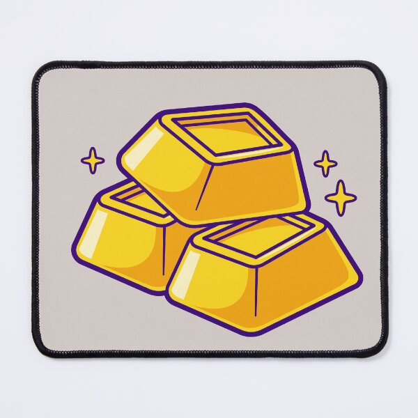 Item preview, Gold Bar Cartoon Vector Icon Illustration designed and sold by hjian8219.