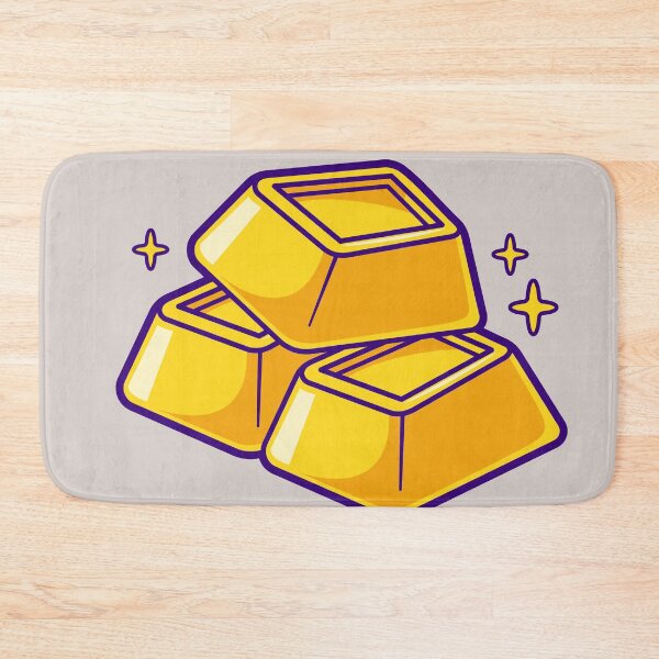 Item preview, Gold Bar Cartoon Vector Icon Illustration designed and sold by hjian8219.