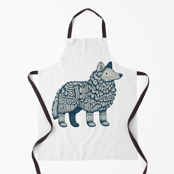 Item preview, Knit Wolf designed and sold by improv-biber.