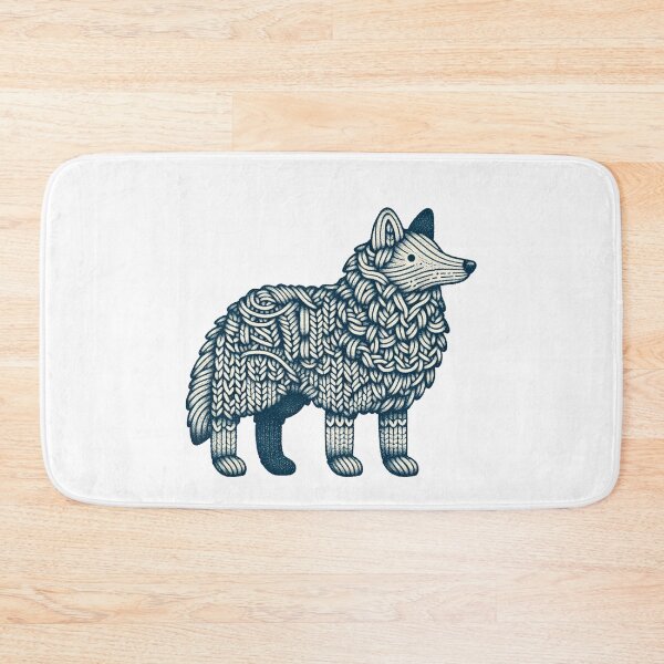 Item preview, Knit Wolf designed and sold by improv-biber.