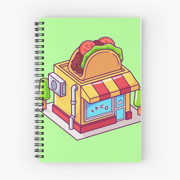 Item preview, Taco Shop Building Isometric Cartoon Vector Icon Illustration designed and sold by hjian8219.