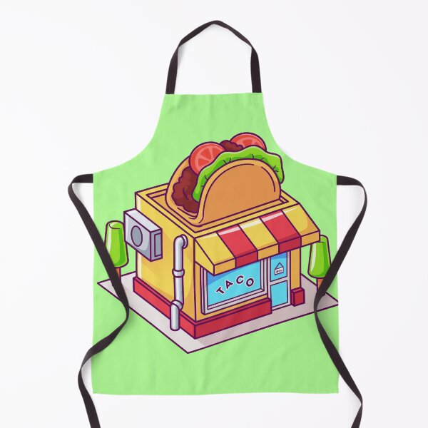 Item preview, Taco Shop Building Isometric Cartoon Vector Icon Illustration designed and sold by hjian8219.