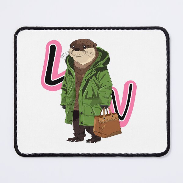 Item preview, Otter Shopper designed and sold by LostVacation.