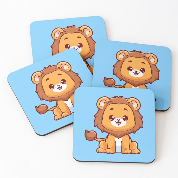 Item preview, Cute Lion Sitting Cartoon Vector Icon Illustration designed and sold by hjian8219.