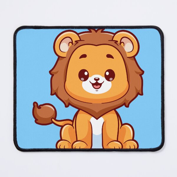 Item preview, Cute Lion Sitting Cartoon Vector Icon Illustration designed and sold by hjian8219.