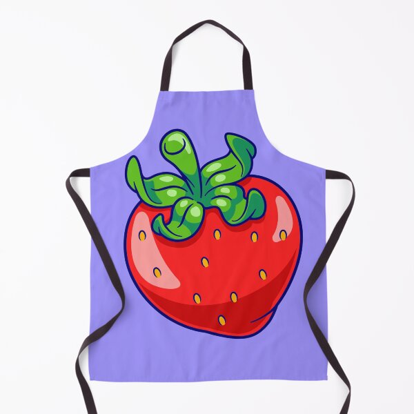 Item preview, Floating Strawberry Cartoon Vector Icon Illustration designed and sold by hjian8219.