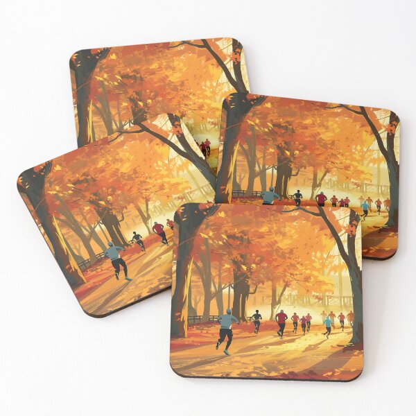 Item preview, Morning Jogging Park Scene designed and sold by Alin Richard Iovănuț.