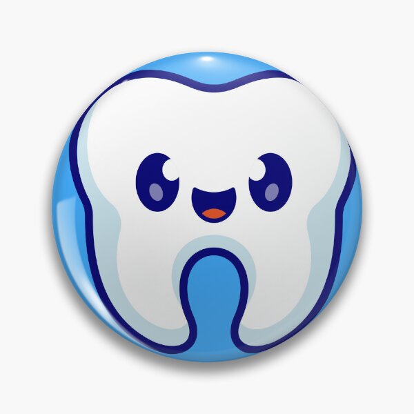Item preview, Cute Smiling Tooth Cartoon Vector Icon Illustration designed and sold by hjian8219.