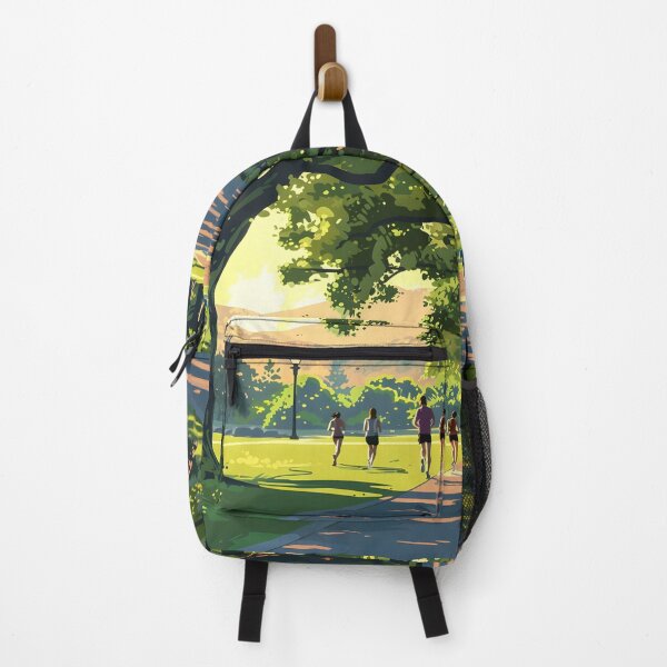 Item preview, Morning Jogging Park Scene designed and sold by Alin Richard Iovănuț.