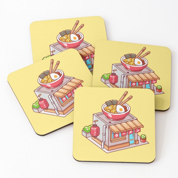 Item preview, Ramen Noodle Shop Building Isometric Cartoon Vector Icon Illustration designed and sold by hjian8219.