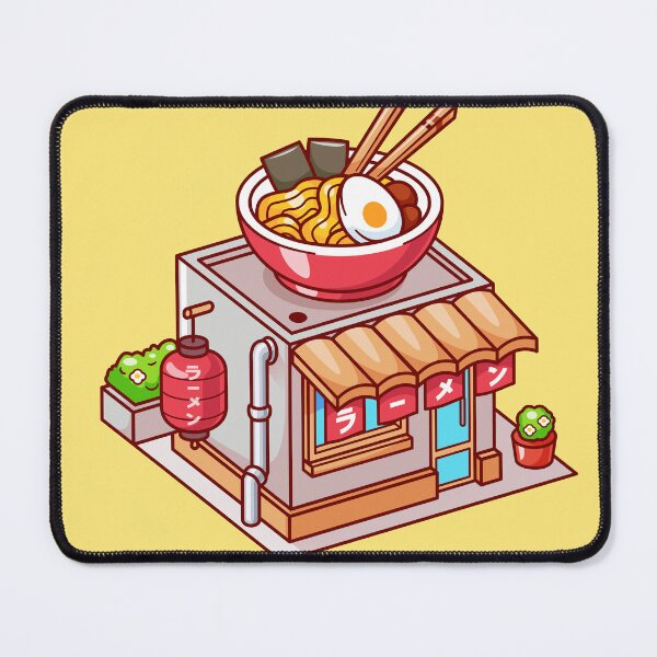 Item preview, Ramen Noodle Shop Building Isometric Cartoon Vector Icon Illustration designed and sold by hjian8219.