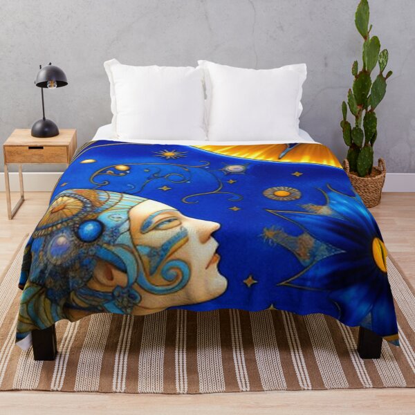 Item preview, Abstract Sun Moon Art designed and sold by TheDarkWardrobe.