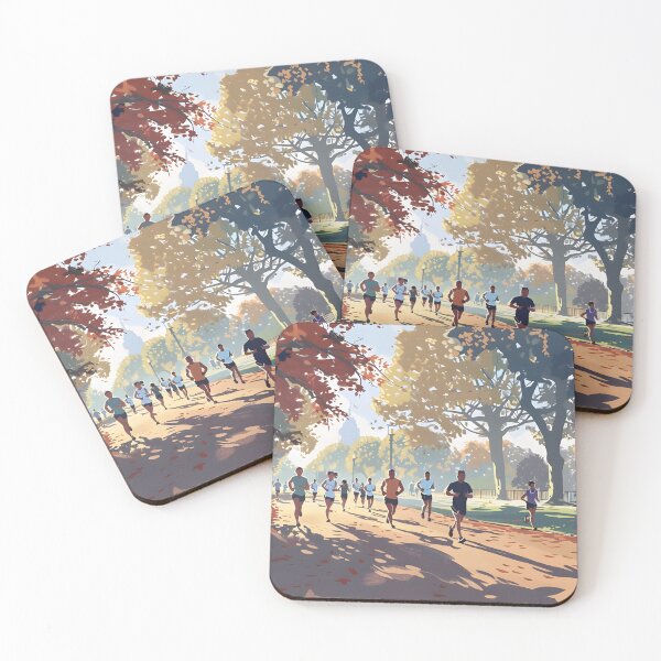 Item preview, Morning Jogging Park Scene designed and sold by Alin Richard Iovănuț.