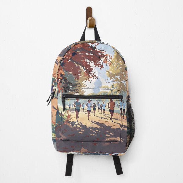 Item preview, Morning Jogging Park Scene designed and sold by Alin Richard Iovănuț.