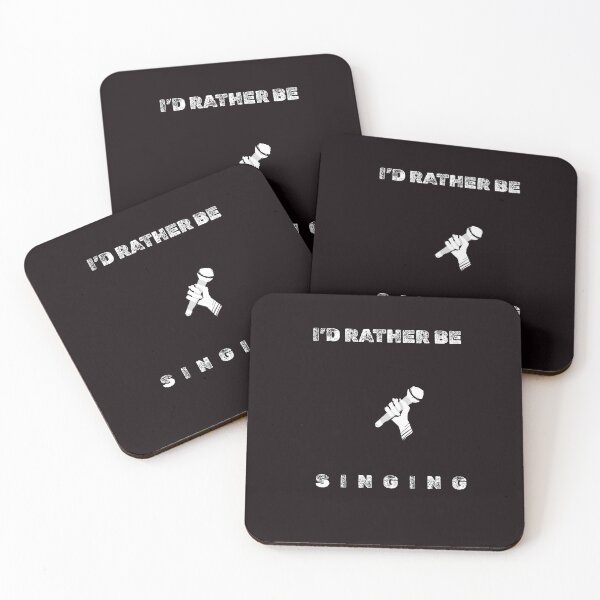 Item preview, I’d rather be singing  designed and sold by 77natT.