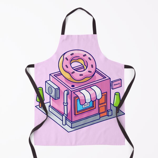 Item preview,  Donut Shop Building Isometric Cartoon Vector Icon Illustration designed and sold by hjian8219.