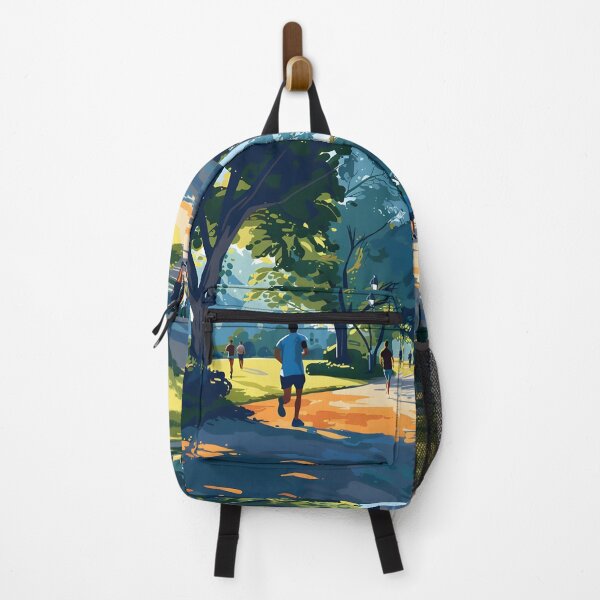 Item preview, Morning Jogging Park Scene designed and sold by Alin Richard Iovănuț.