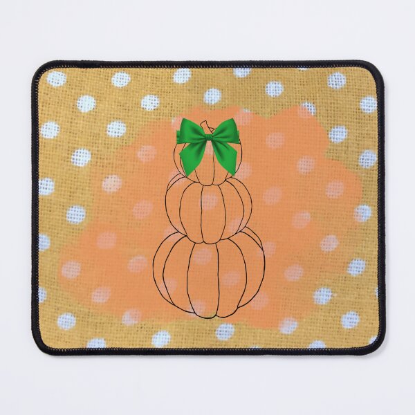 Item preview, Pumpkin with a Green Bow designed and sold by becca6125.