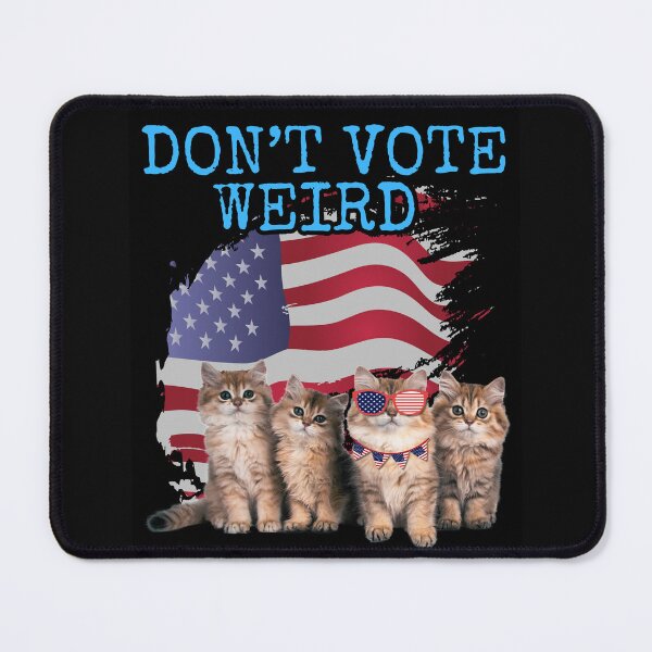 Item preview, Don't Vote Weird Vote Blue 2024 Save Democracy Political Design designed and sold by EarthArtDesigns.