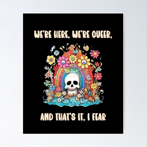 Item preview, Queer Halloween Design - Spooktacular Pride Apparel designed and sold by SapphicGrapphic .