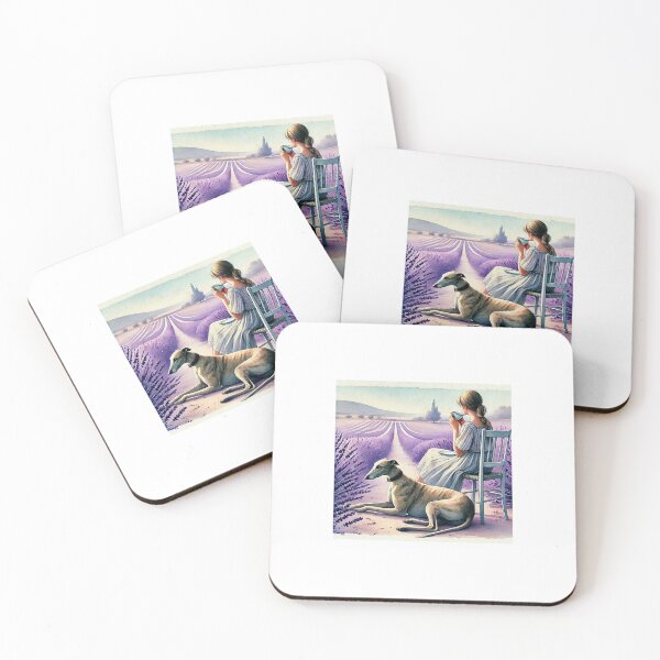 Item preview, Lavanda and Galga designed and sold by GalgoArt.