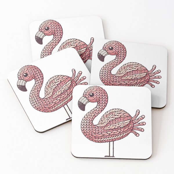 Artikelvorschau, Strick Flamingo entworfen und verkauft von improv-biber.