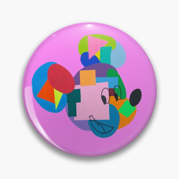 Item preview, The Shape of Mickey on Pink designed and sold by Art-by-Lark.