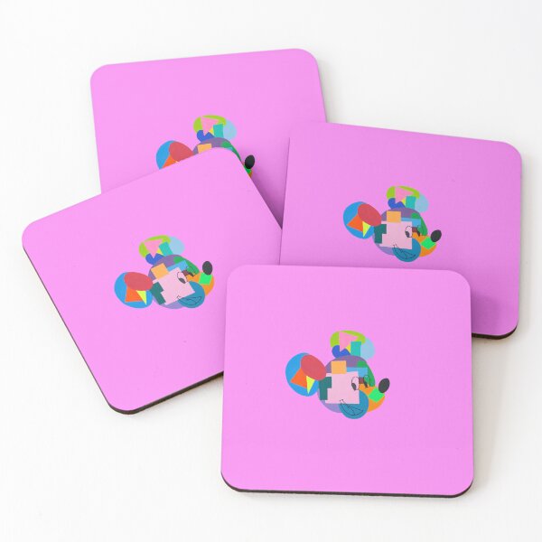 Item preview, The Shape of Mickey on Pink designed and sold by Art-by-Lark.