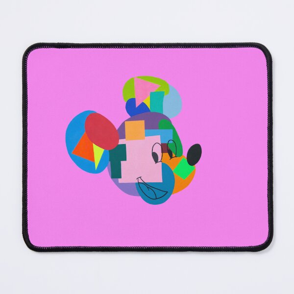Item preview, The Shape of Mickey on Pink designed and sold by Art-by-Lark.