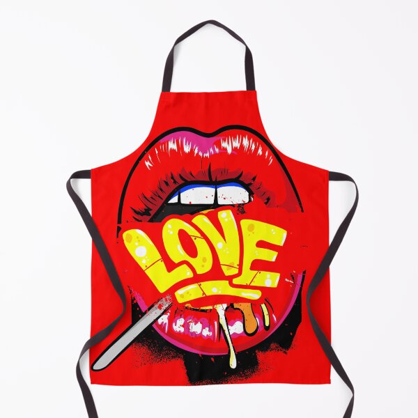 Item preview, Sweet Affection. Lips Cradling a 'Love' Lollipop designed and sold by DonVivaldo.