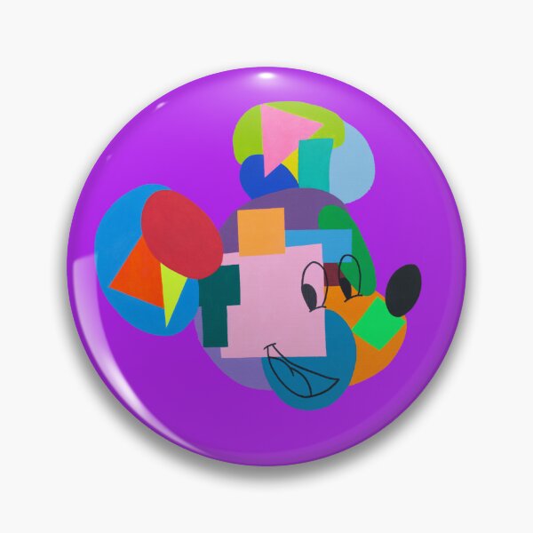 Item preview, The Shape of Mickey on Purple designed and sold by Art-by-Lark.