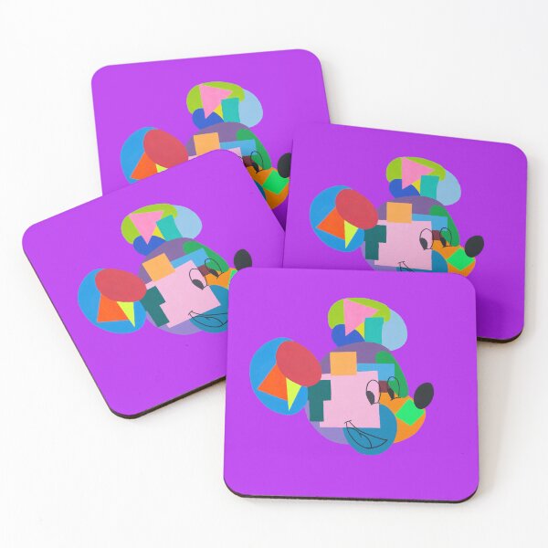 Item preview, The Shape of Mickey on Purple designed and sold by Art-by-Lark.