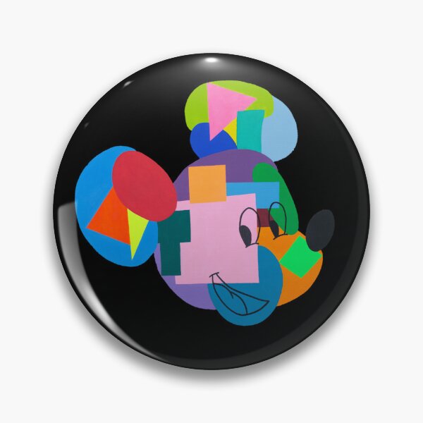 Item preview, The Shape of Mickey on Black designed and sold by Art-by-Lark.