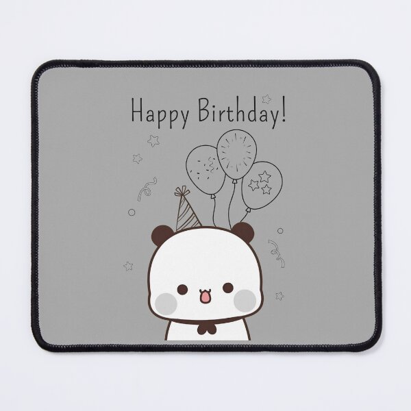 Item preview, Happy Birthday from BuBu Panda designed and sold by Pandety.