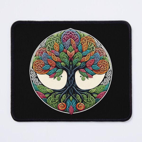 Item preview, Vibrant Celtic Tree of Life St. Patrick’s Day Emblem designed and sold by HolidayT-Shirts.