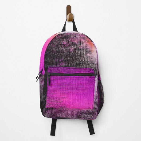 Item preview, Festival atmosphere - a psychedelic path through the forest, bathed in the setting sun - shades of magenta and black. designed and sold by My-fake-places.