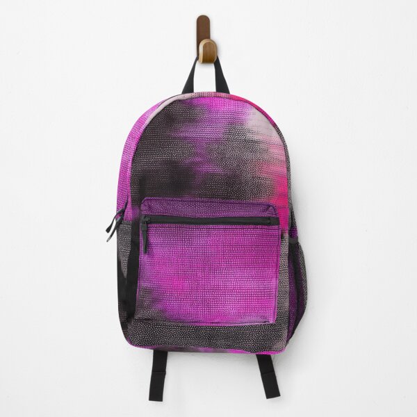 Item preview, Festival atmosphere - a psychedelic path through the forest, bathed in the setting sun - shades of magenta and black. designed and sold by My-fake-places.