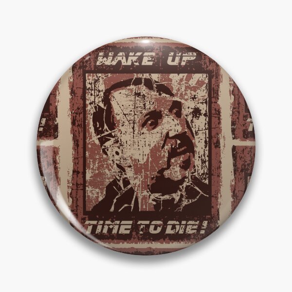 Item preview, Wake up, Time to Die! (Brown) designed and sold by krisseli.
