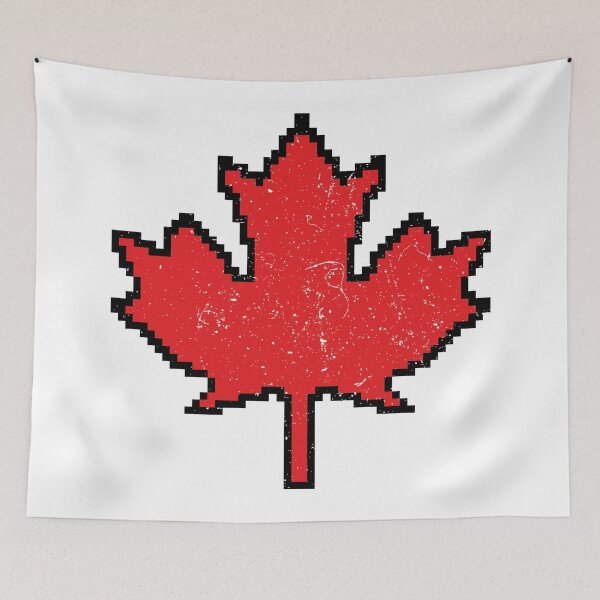 Item preview, 8-Bits Maple Leaf - Pixel Canada designed and sold by GraphicBazaar.