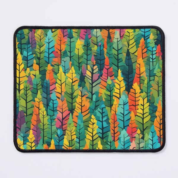 Item preview, Abstract Colorful Forest Pattern designed and sold by calibrit.