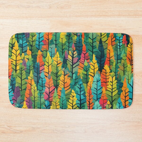 Item preview, Abstract Colorful Forest Pattern designed and sold by calibrit.