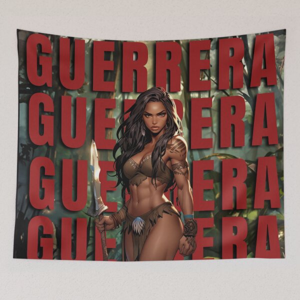 Item preview, Warrior native woman illustration woman gif designed and sold by La Loca.