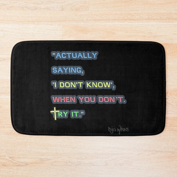 Item preview, "ACTUALLY..." Quote 08/03/2024 designed and sold by BJGWRDS.