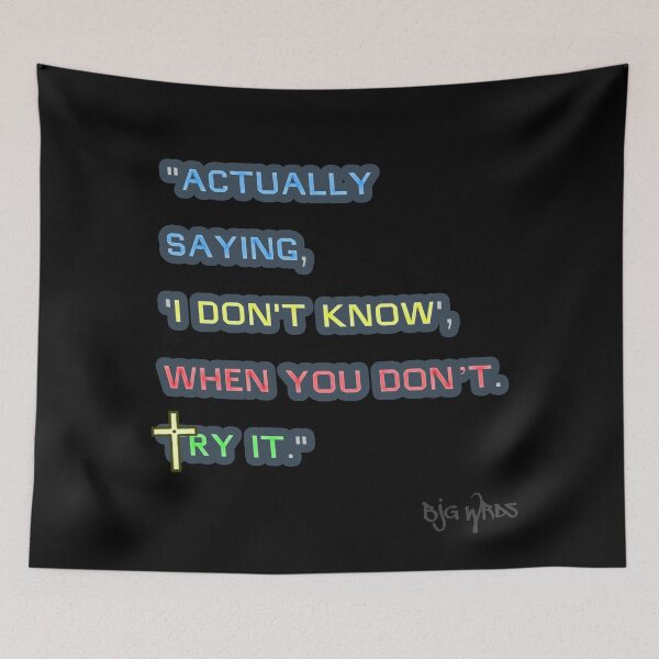 Item preview, "ACTUALLY..." Quote 08/03/2024 designed and sold by BJGWRDS.