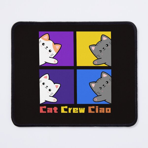 Item preview, Car Crew Ciao Cat Saying Hi Design designed and sold by ERROR-STORE.