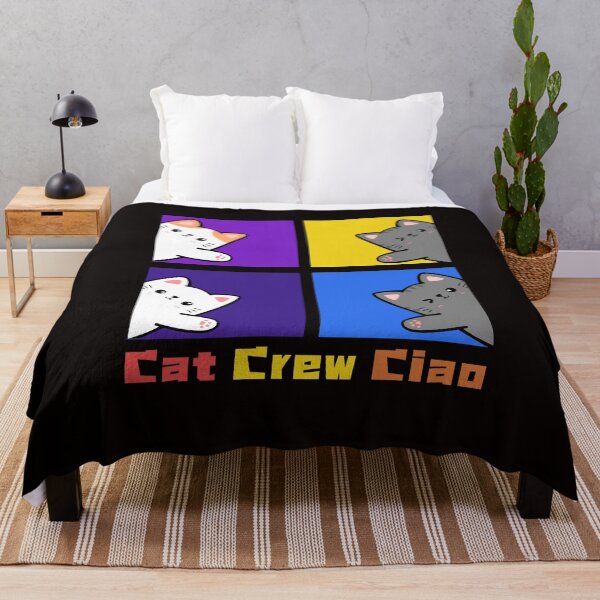 Item preview, Car Crew Ciao Cat Saying Hi Design designed and sold by ERROR-STORE.