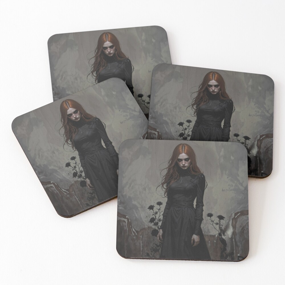 Item preview, Coasters (Set of 4) designed and sold by EnticingAI.