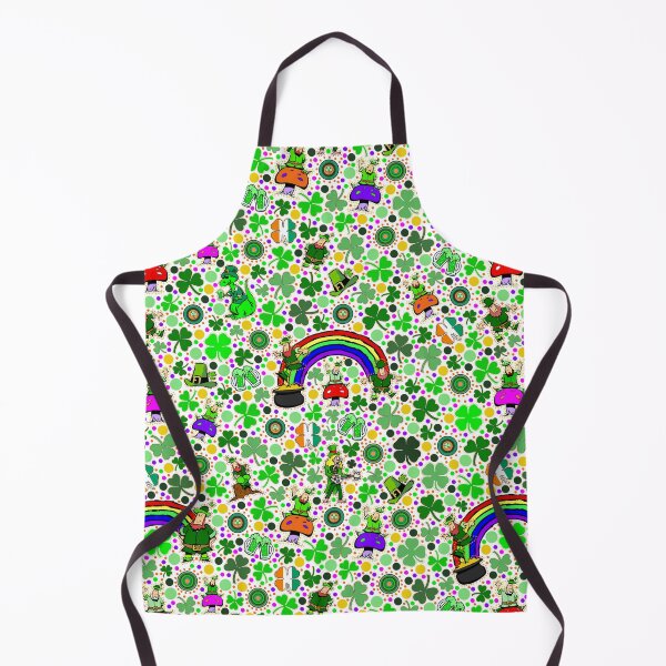 Artikelvorschau, Kobolde, Kleeblätter, vierblättrige Kleeblätter, Regenbögen, Pilze und Goldmünzen zum St. Patrick's Day entworfen und verkauft von GreenCarbon2112.